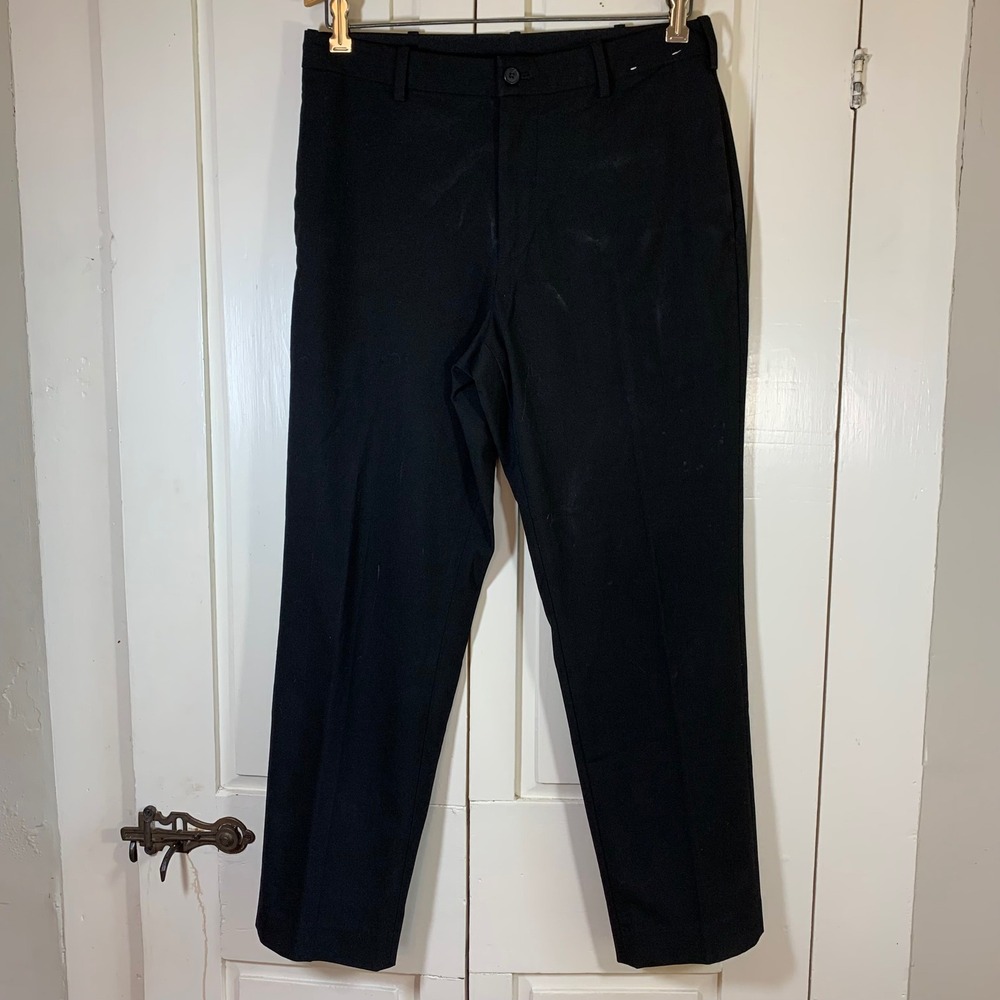 Uniqlo Black Dress Pants Womens Size S Stretch Career Work Office Casual Uniform